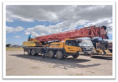 Picture of 50T SANY TRUCKMOUNTED CRANE