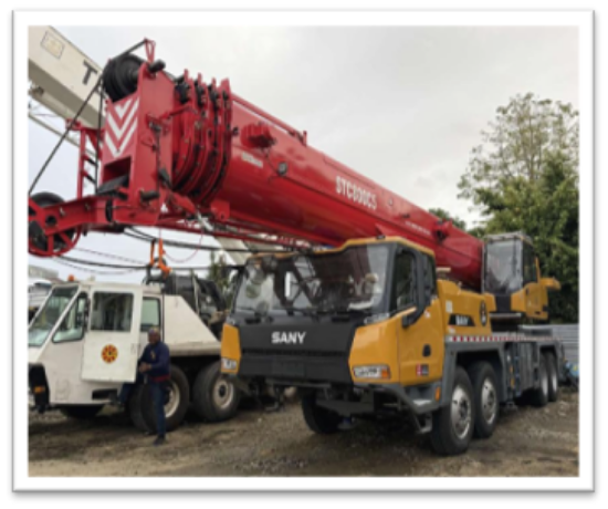 Picture of 80T SANY TRUCKMOUNTED CRANE (2 UNITS)