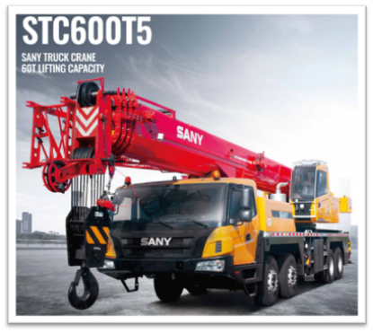 Picture of 60T SANY TRUCKMOUNTED CRANE (2 UNITS)