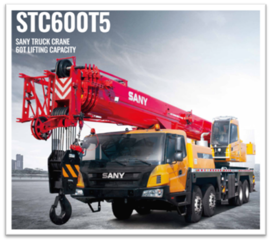 Picture of 60T SANY TRUCKMOUNTED CRANE (2 UNITS)